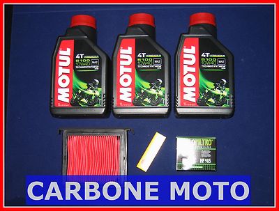 Kit Tagliando Kymco Xciting 500 - Candele NGK, Filtri HIFLO, Olio Motore MOTUL - Foto 7