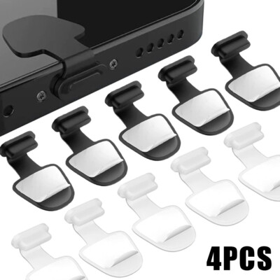 4pcs USB C Anti-Dust Plugs Protector Caps Type-C Charging Port ...