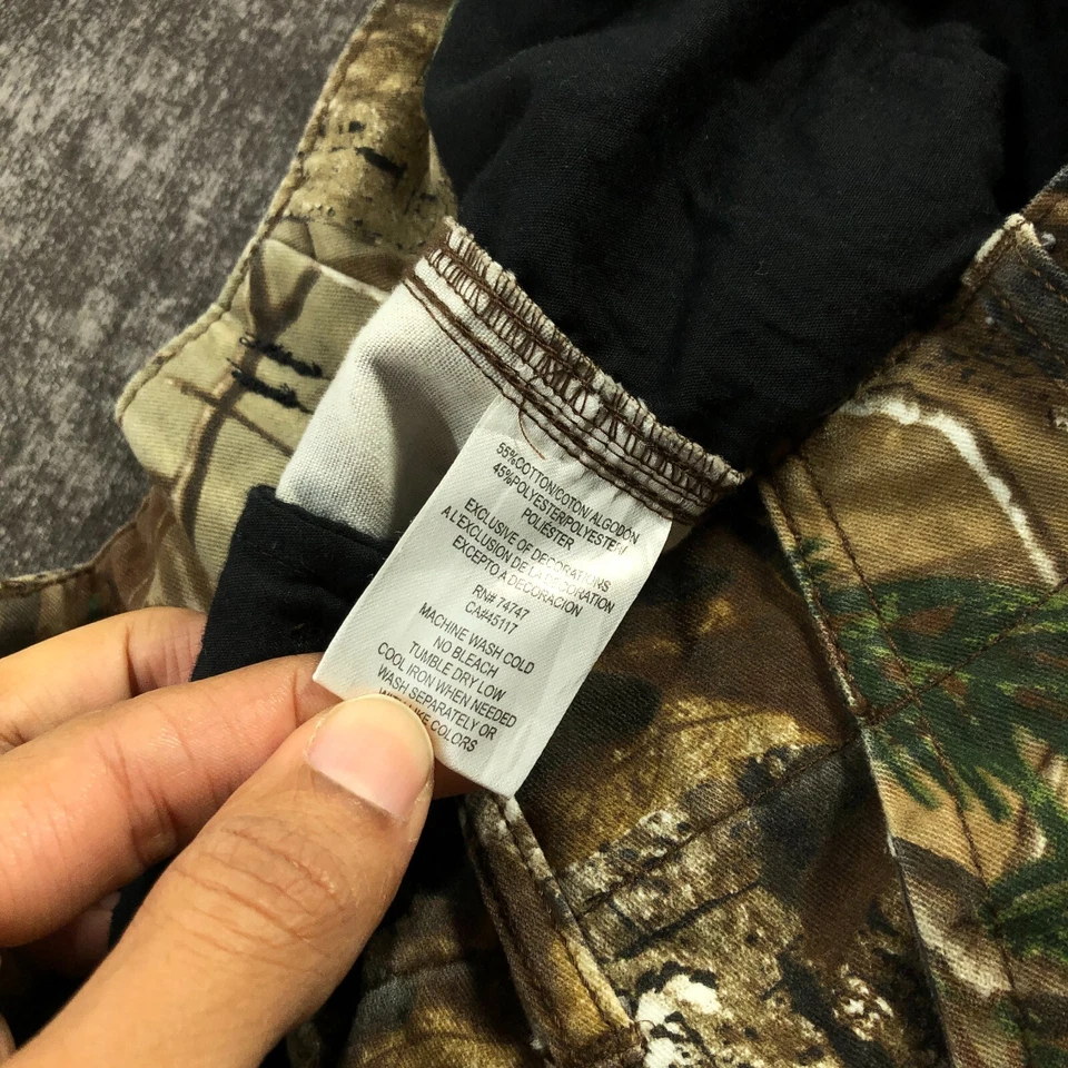 Realtree Camo Military Pants Mens Medium Cargo Trousers Camouflage Hunting - Image 4 of 4