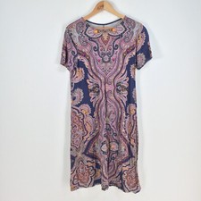 Asos womens dress size S multicolour geometric short sleeve 053524