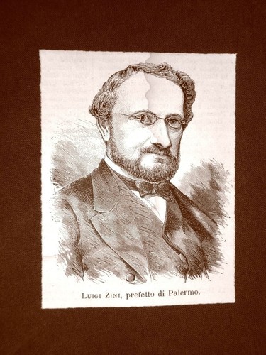 Luigi Zini nel 1876 Prefetto Modena 11 febbraio 1821 – Modena 21 settembre 1894