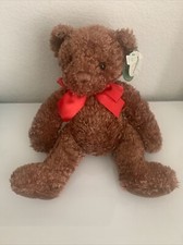 First  Main, Inc. Sitting Tucker Bear  1715, BROWN BEAR, BRAND NEW W/TAG