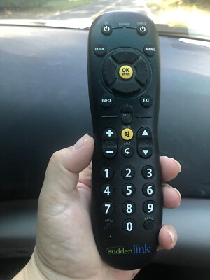 Suddenlink Universal Remote Control Pulse RF Remote URC-2068BC2-R ...