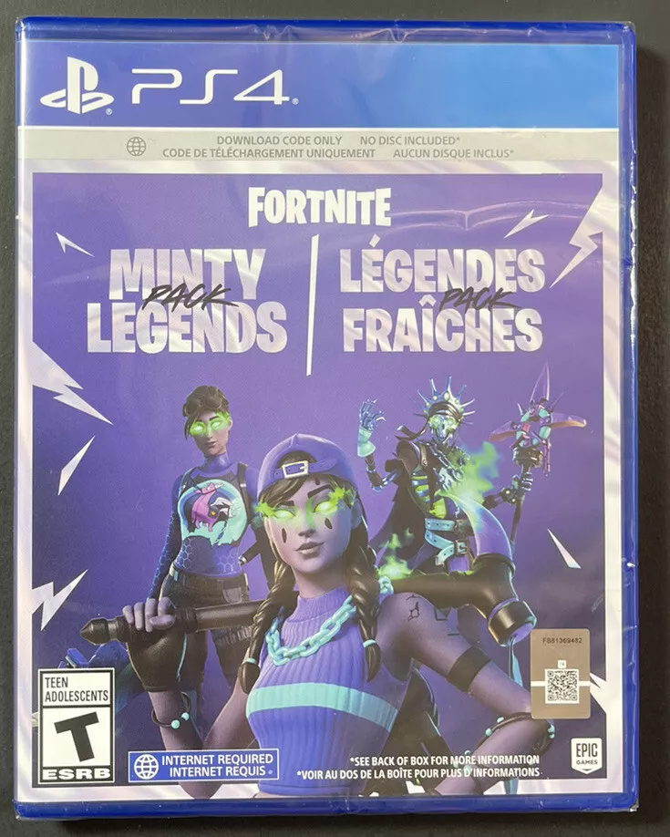 Jogo Fortnite Minty Legends Pack - PS4 (Não inclui disco) no Paraguai - Atacado Games - Paraguay