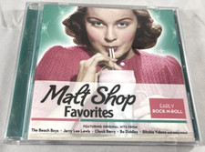 Malt Shop Favorites Early Rock-n-Roll CD 17 TRACKS LABEL EMI