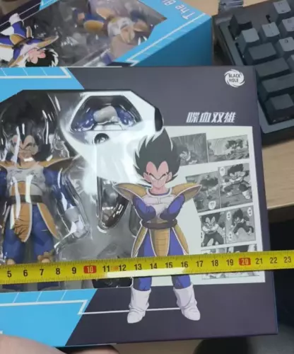 Juguetes Agujero Negro Vegeta daños y versión normal vegeta en stock Sin usar, en caja sellada - Imagen 6 de 6