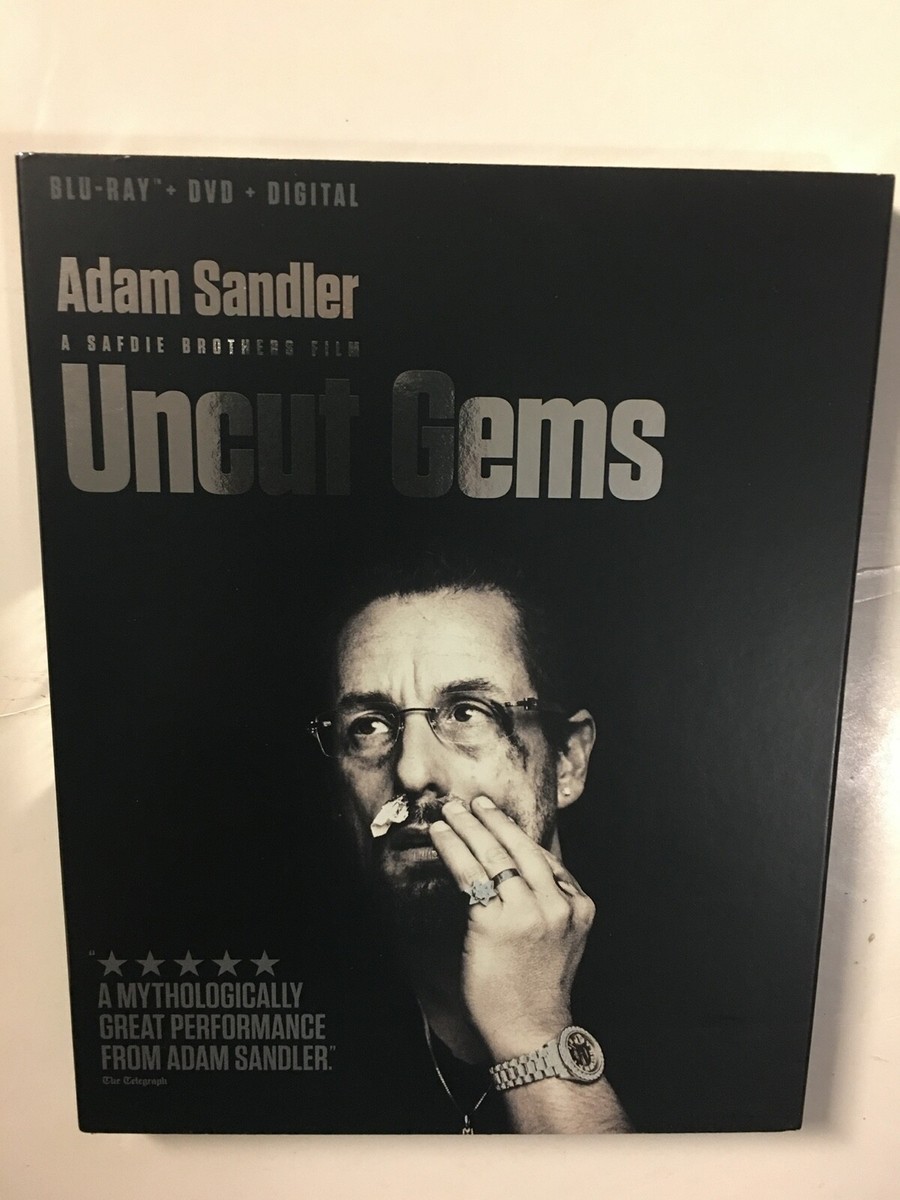 Uncut Gems (Blu-ray, Digital HD, 2020) NEW w/slipcover