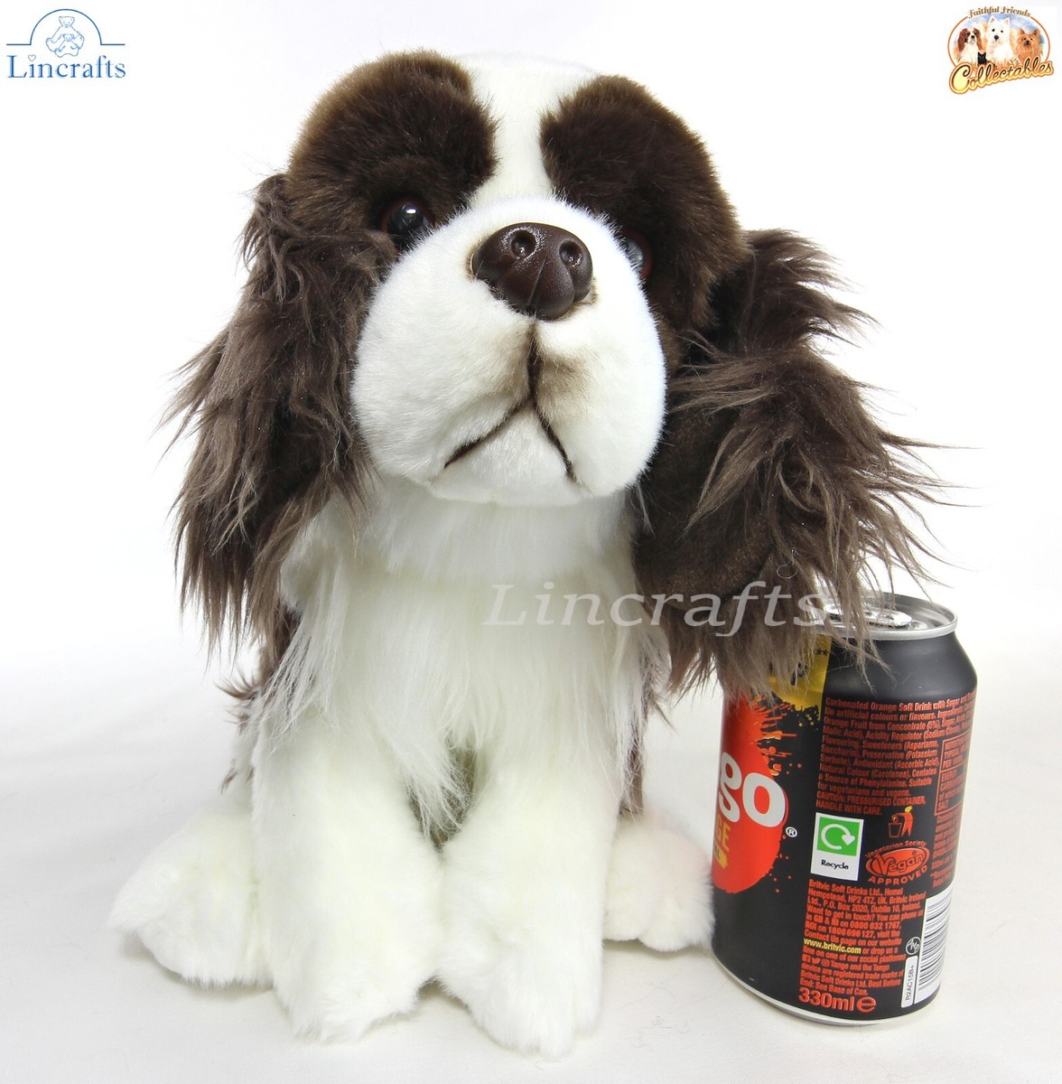 English Springer Spaniel Plush Soft Toy Dog Teddy by Faithful