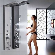 Duschsysteme Duschpaneel Wasserfall-Duschwand Regendusche Duscharmaturen Set