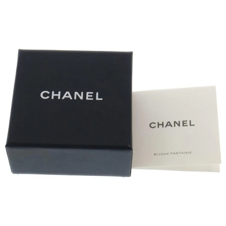 Pendientes CHANEL AUTH COCO CC kenkenjp 2way Logo Perla Champagne Oro GP Medalla Foto 4 de 4