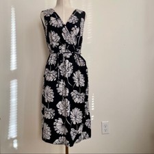 Motherhood Maternity Floral Print Faux Wrap Dress