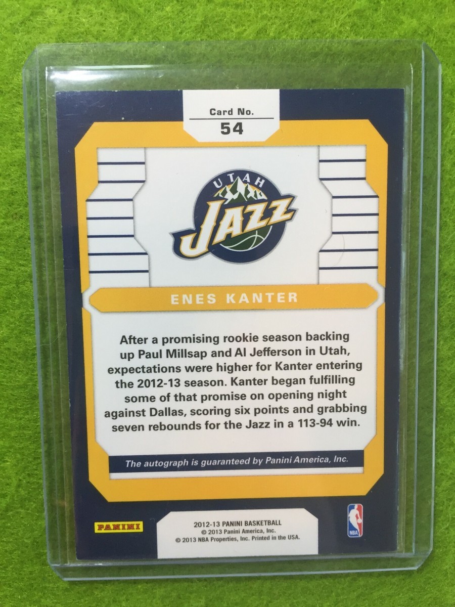 99枚限定 Patch Auto Panini Enes Kanter NBA 99枚限定 Patch Auto Panini Enes Kanter NBA - メルカリ
