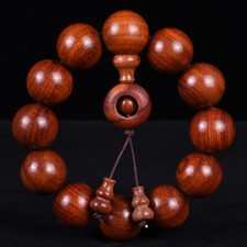 Chinese Red Sandalwood 6/8/12/15/18/20/25MM Round Buddha Beads Fashion Bracelet