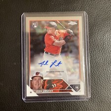 2023 Topps Chrome Update Josh Lester Rookie Auto Autograph RC #AC-JLE Orioles