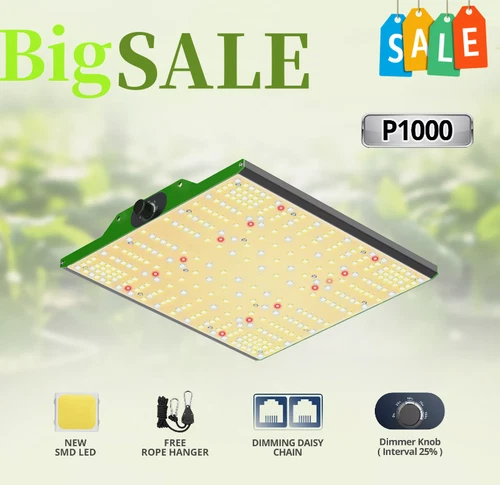 Upgrade P1000 LED Grow Light Vollspektrum Zimmerpflanzen pflanzenlampe Veg DE - Bild 3 von 8