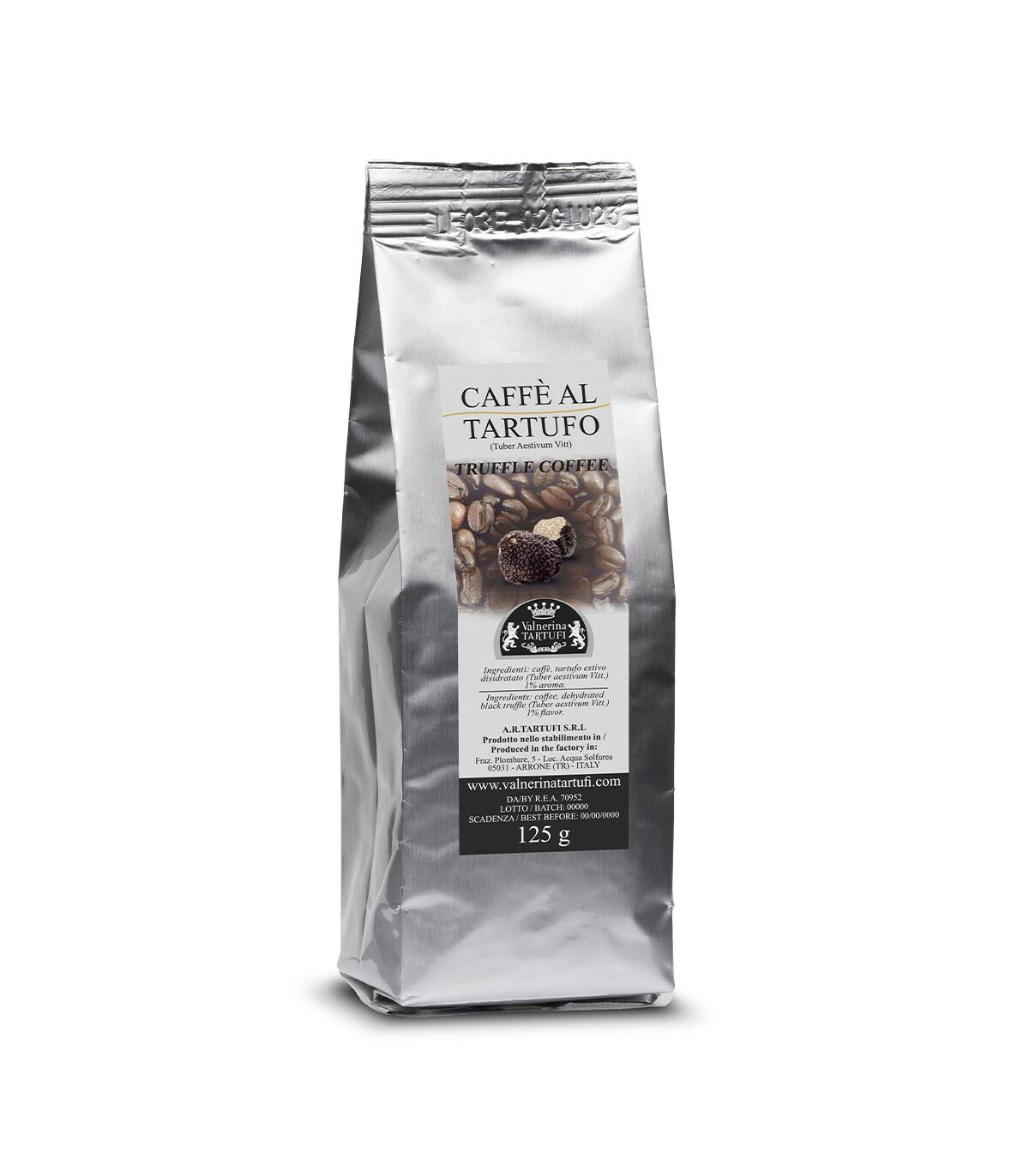 Caffè Macinato al Tartufo | Truffle Coffee | Confezione 125 gr.