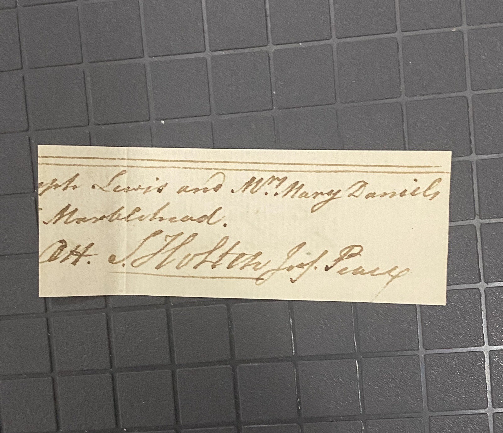 Founding Father Samuel Holten Autograph! Historic Signed Politics