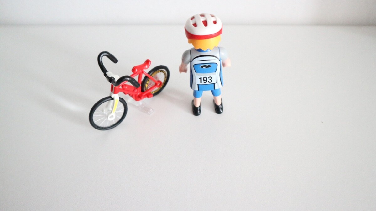 playmobil 5193 sports bike bicycle athletics olympic