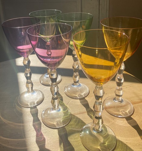 4 LENOX Wine Carat Stemware Glasses 8 Oz.- No Box - Picture 4 of 6