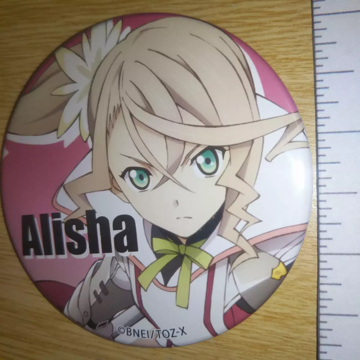 A46738 Tales of Zestiria the X Can badge Sorey & Alisha Diphda