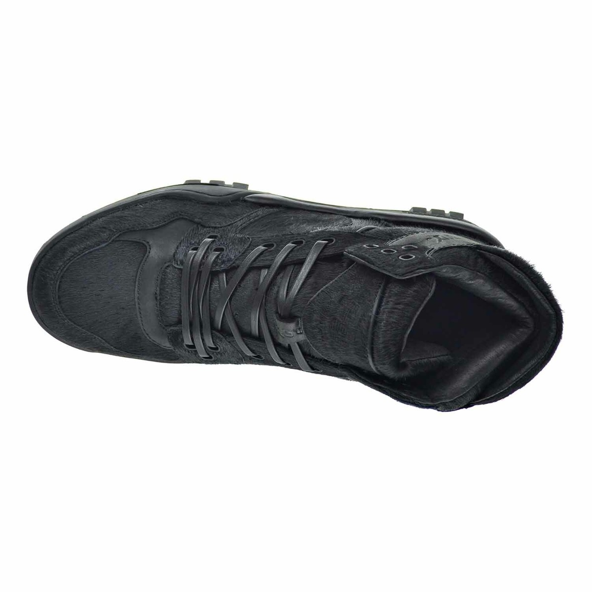 PONY Product Of New York M-110 Calf Hair Men's Shoes Black