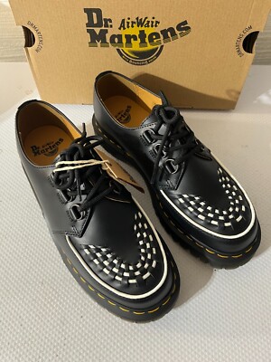 DR. MARTENS RAMSEY SMOOTH LEATHER CREEPERS MSRP$210 CHIC & UNIQUE
