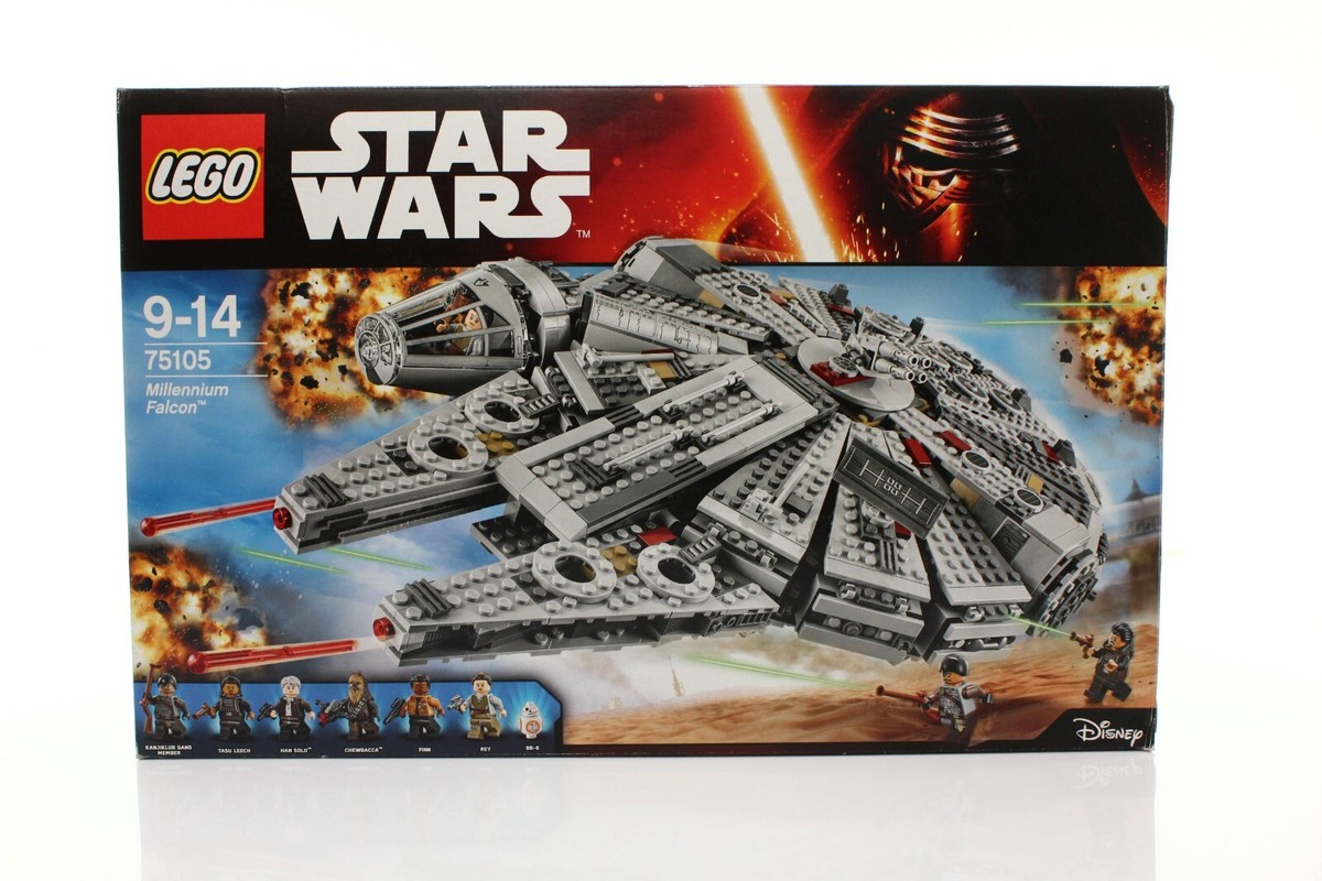 メメル Lego Star Wars Episode 7 Set 75105 Millennium Falcon 100% complete