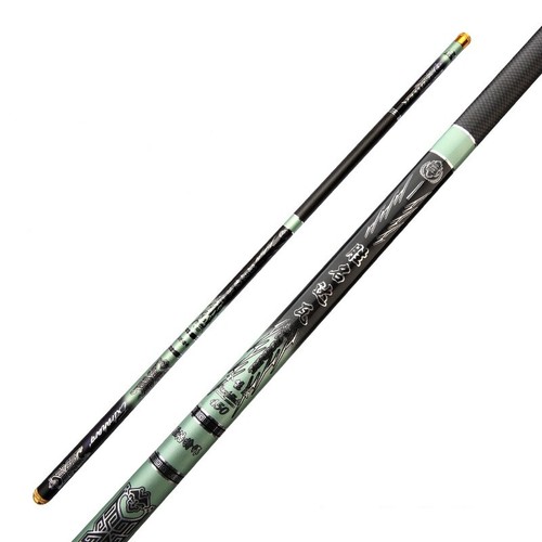 3.6M-7.2M Telescopic Fishing Rod High Carbon Portable Super Hard Stream Rod Pole - Picture 42 of 52