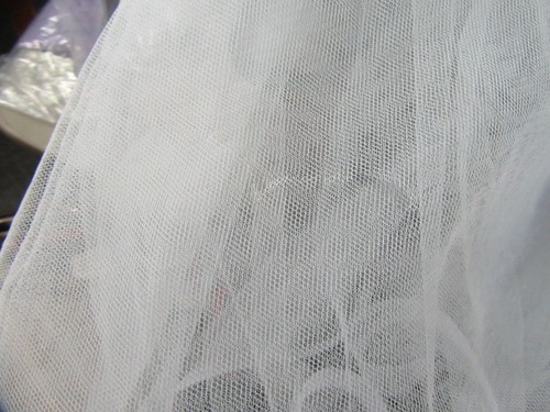 Little girl custom sequin girls gown dress purple,grey,silver tulle 31 1/2" long - Picture 3 of 5