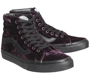 vans sk8 hi purple velvet