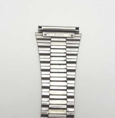 22 mm Casio B-861L Stainless Steel Vintage Men’s Watch Bracelet Fast Shipping Casio B-861L Stainless Steel Vintage Watch DBC-610 Bracelet  main image 4