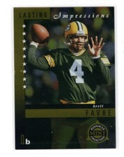 1998 Pinnacle Mint Lasting Impressions #1 Brett Favre Insert