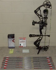 Loaded Right Handed BOWTECH Realm SR6 Bow Package- 60/70 lb-up to 352 fps IBO!