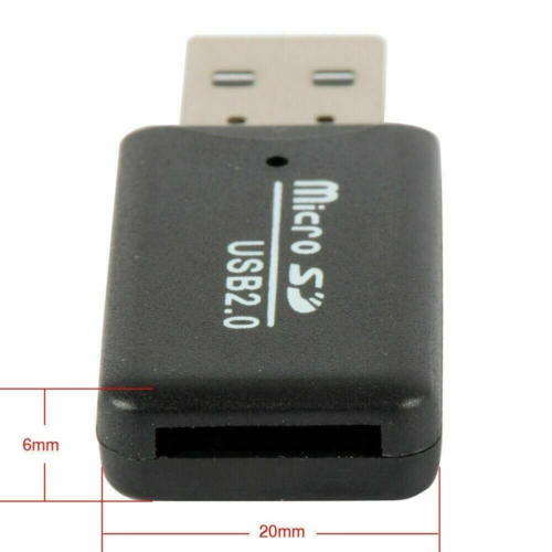 USB Memory Card Reader USB 2.0 Adapter for Micro SD SDHC SDXC TF Hi-Speed New - Picture 6 of 6