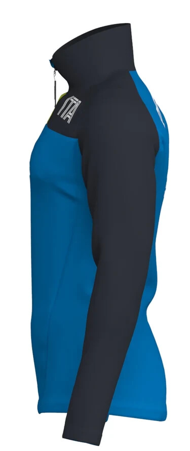 FW 2025 KAPPA ITA SCI ITALIA 6CENTO 687BK MICROPILE PILE MEZZA ZIP 341U1QW A03 foto 2