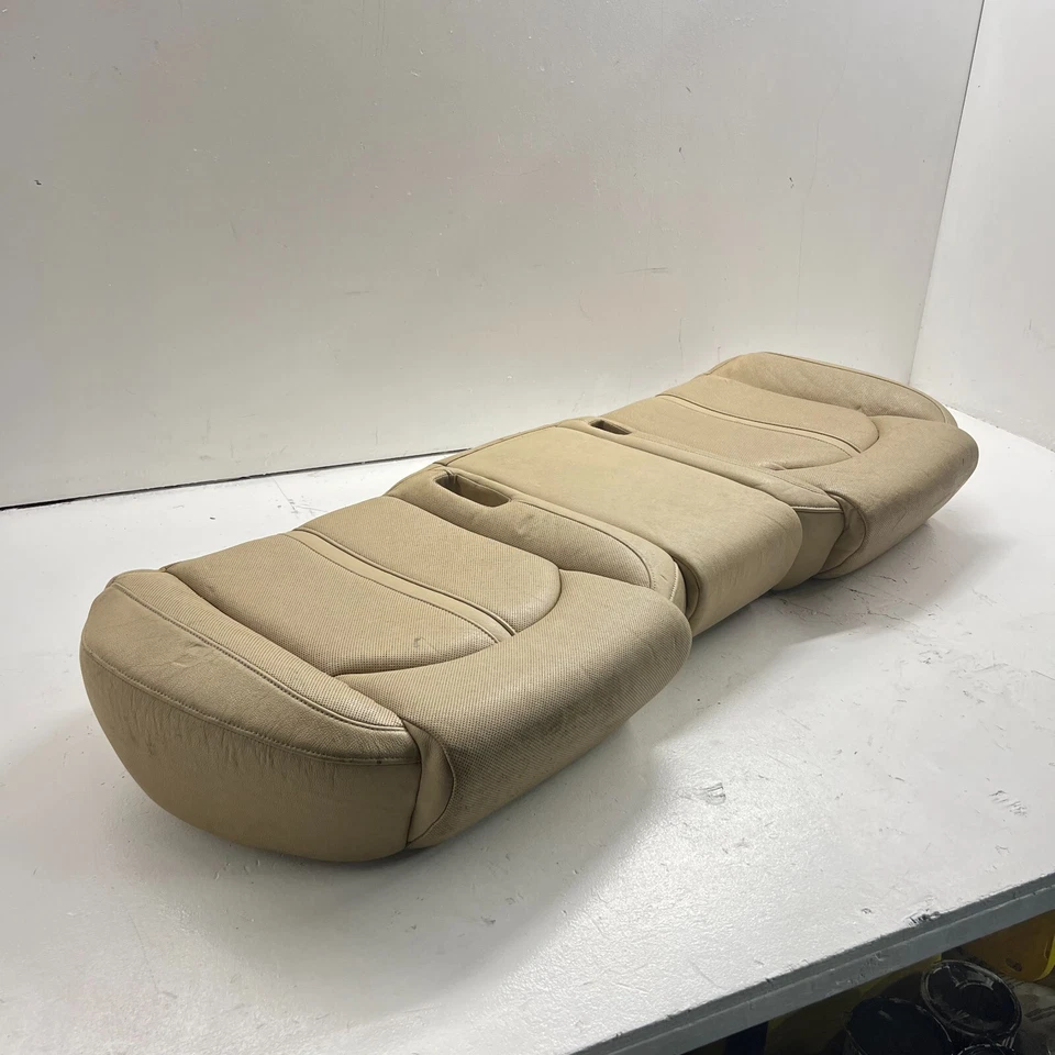 2011 - 2018 AUDI A8 Quattro REAR SEAT LOWER CUSHION BOTTOM BEIGE OEM 2012 2013 - Image 3 of 4