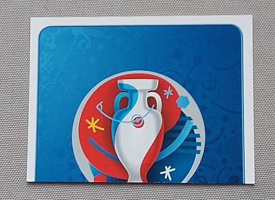 Panini EURO 2016 Sticker Nr.  1 UEFA EURO-Pokal oben