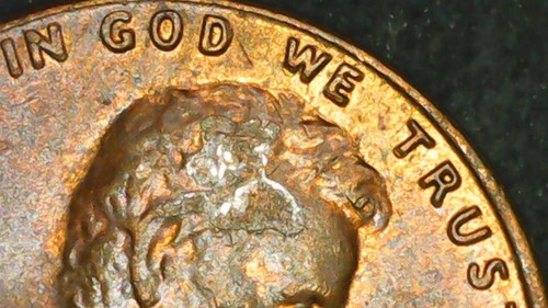 1980- Copper penny/separation lines on date and DDO - Picture 7 of 7