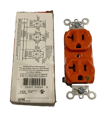 PASS AND SEYMOUR TR26342-GRY Presa Duplex, 20 A, 125 V - Foto 2