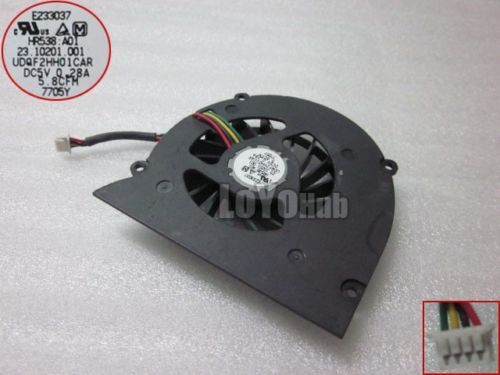 New For Dell M1330 1318 PP25L Laptop fan UDQF2HH01CAR 4-Pin 23.10201.001 - Picture 1 of 1