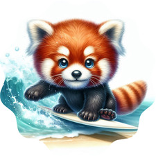 Wall decal sticker summer, beach and animal wall sticker 18 x 18 cm large