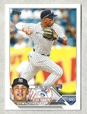 ⚾️ Oswald Peraza NY Yankees 2023 Topps Series 1 RC (#94) MLB 