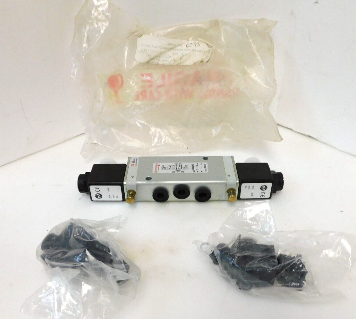 NORGREN 2636267 5/2-WAY DIRECTIONAL CONTROL VALVE 9933120 24V 3W 1