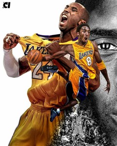 KOBE BRYANT Poster Wall Art Home Photo Print 24 x 36 inch Q | eBay