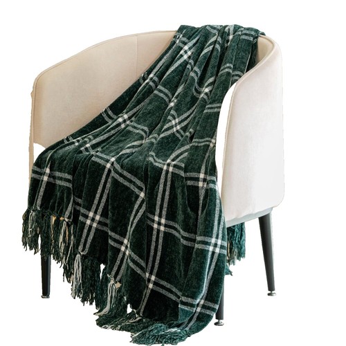 KLIPPAN x mina perhonen linen chenille cotton single blanket
