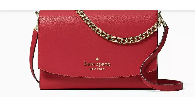 Kate spade red crossbody sale