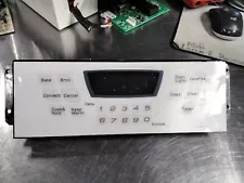USED CONTROL BOARD FOR USED CONTROL BOARD AND TOUCH PANEL FOR WHIRLPOOL RANGE...