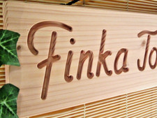 Homeyourself Metallschild Wellness Oase 25x8cm - Alu Verbund Deko Für Innen & Außen