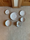 92 Piece Harmony House Silver Sonata 7 Piece Dinnerware Set for 10 plus serving — photo 2