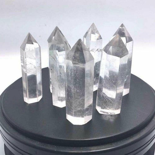 Chakra Meditation Therapy Quartz Clear Healing Natural Wand Reiki Crystal Stone - Picture 6 of 10
